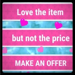 All offers are welcome with discounted shippping